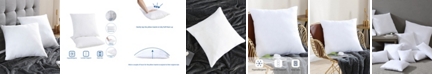 Swift Home Ultra Soft Versatile 12" x 12" Pillow versus Pillow Inserts, Pack of 2